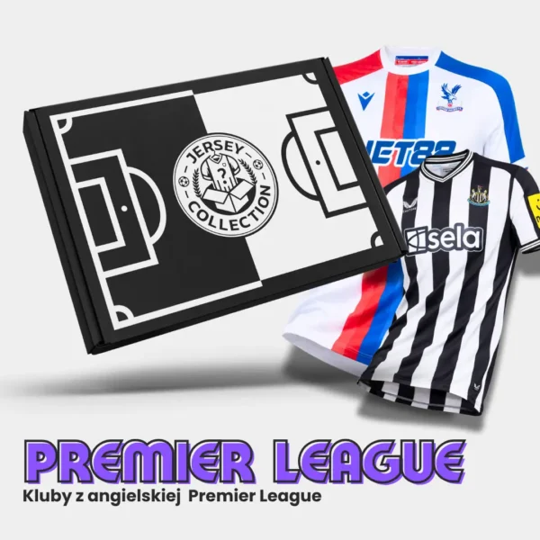 mystery box z koszulką piłkarską premier league