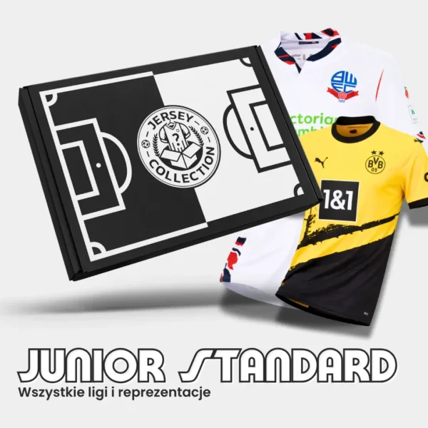 mystery box z koszulką piłkarską standard dziecko