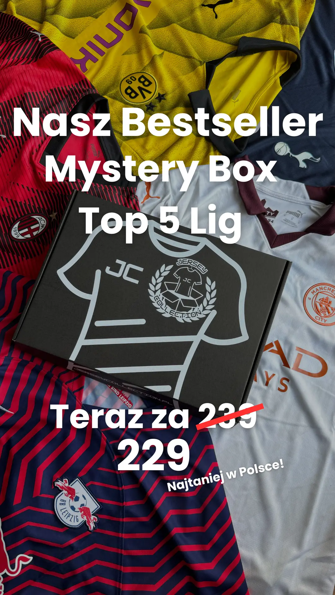 promocja bestseller top 5 lig mysterybox