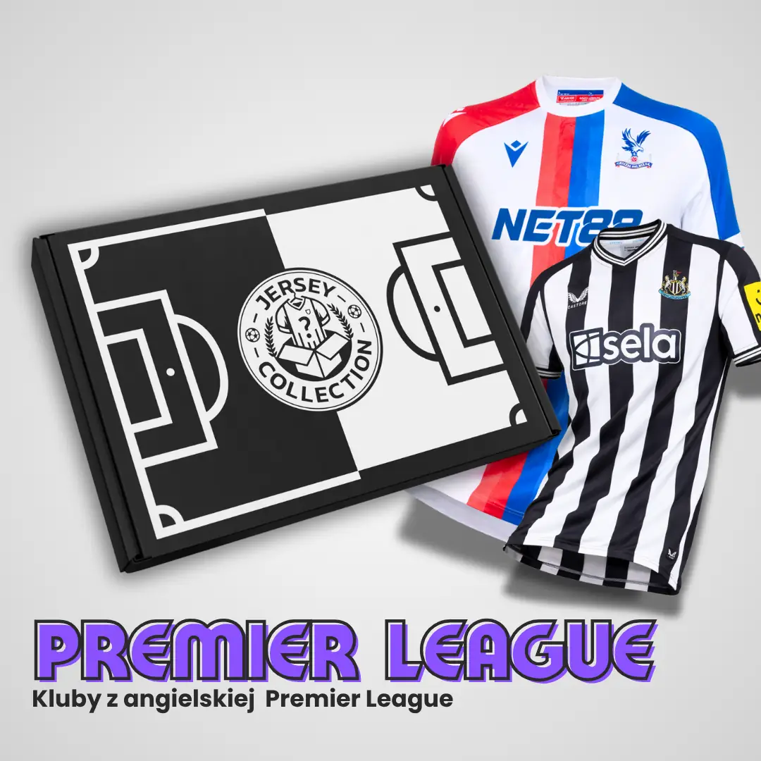 mystery box z koszulką piłkarską premier league
