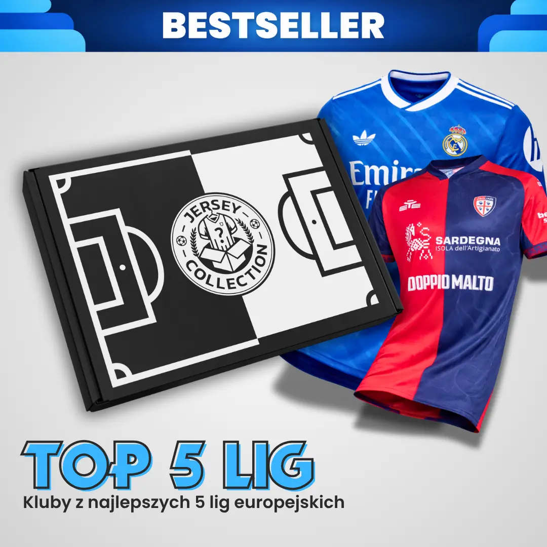 mystery box z koszulką piłkarską top 5 lig