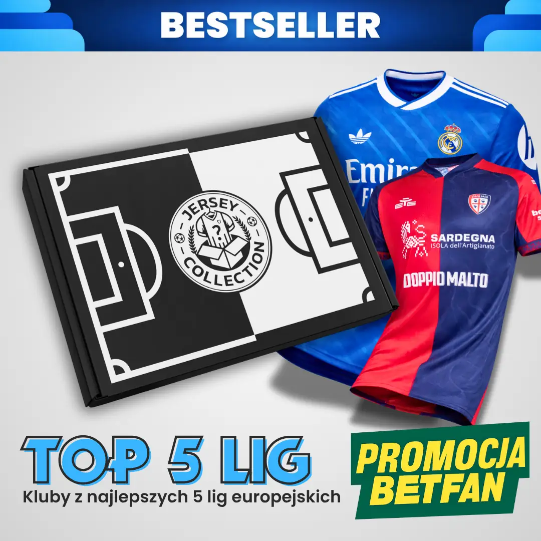 mystery box z koszulką piłkarską top 5 lig