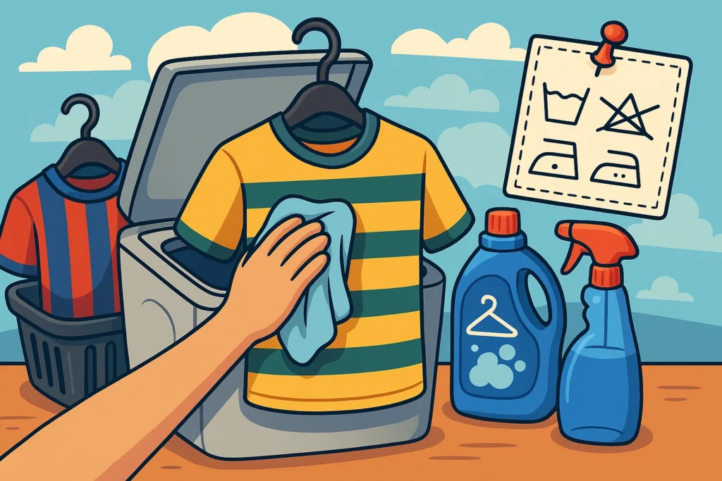 Jak prać koszulki vintage