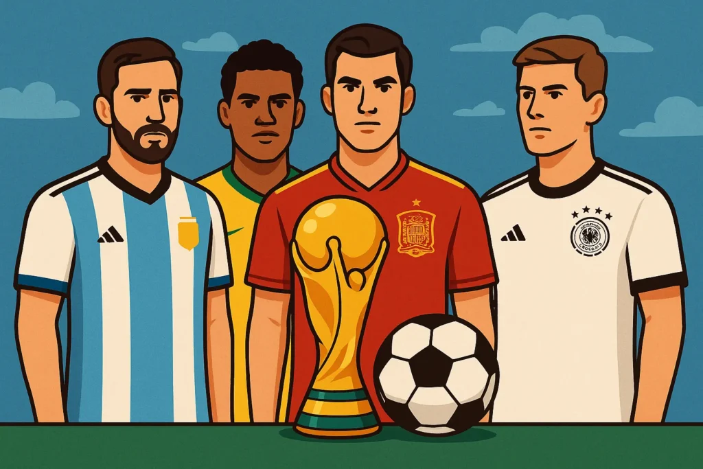 Ranking koszulek reprezentacji narodowych 2026: Kto rządzi światem futbolu?