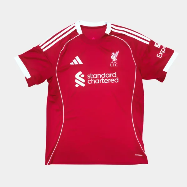 Liverpool FC koszulka domowa 2025/26 – rozmiar L – bez metki (zaciągnięcia)