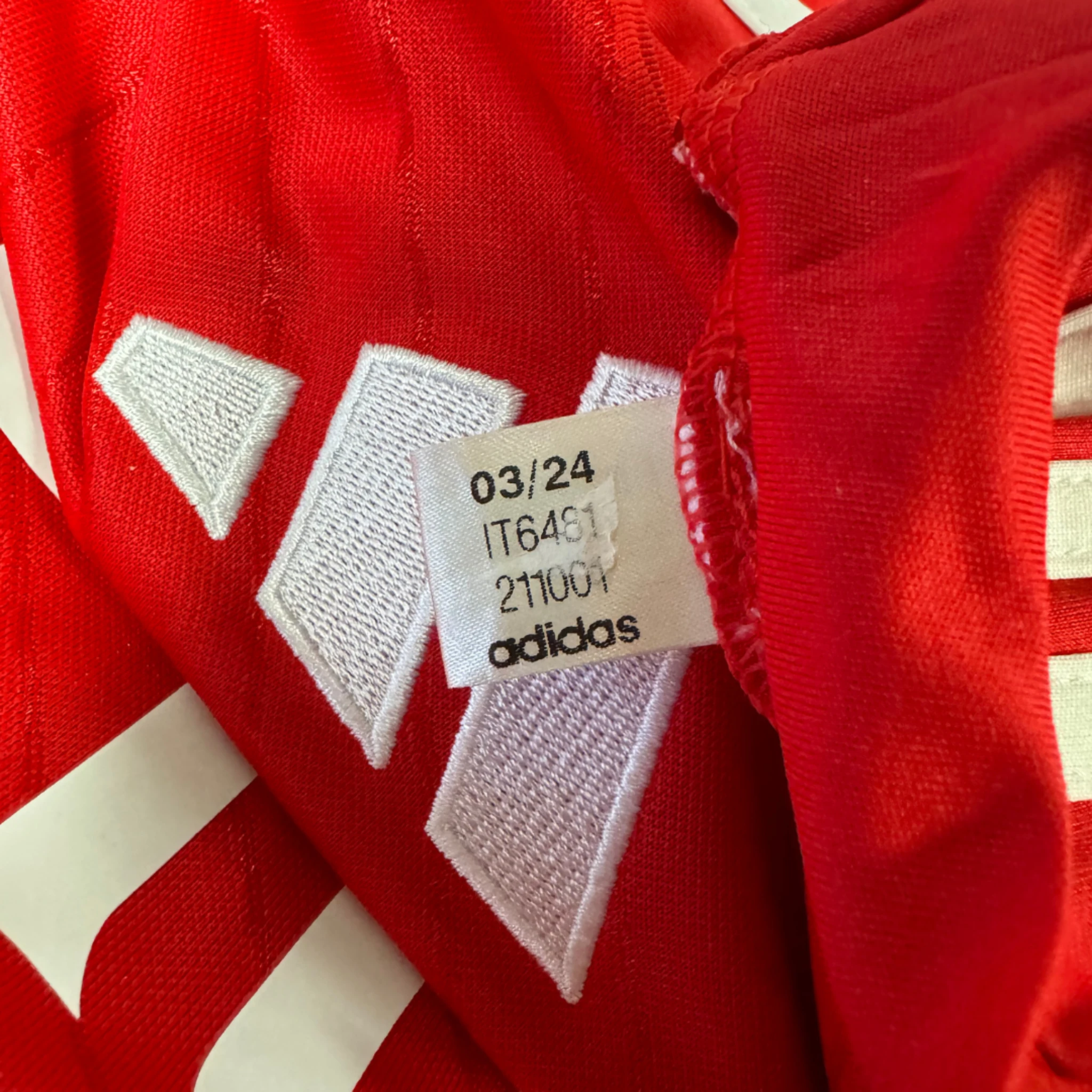 Benfica 2024/25 Home Adidas – koszulka domowa XS (nowa, bez metki) - obrazek 3