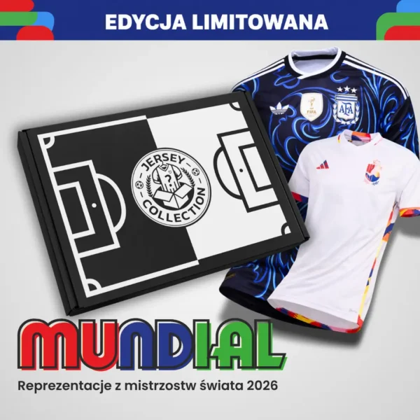 Mystery box z koszulką piłkarską mistrzostwa świata 2026