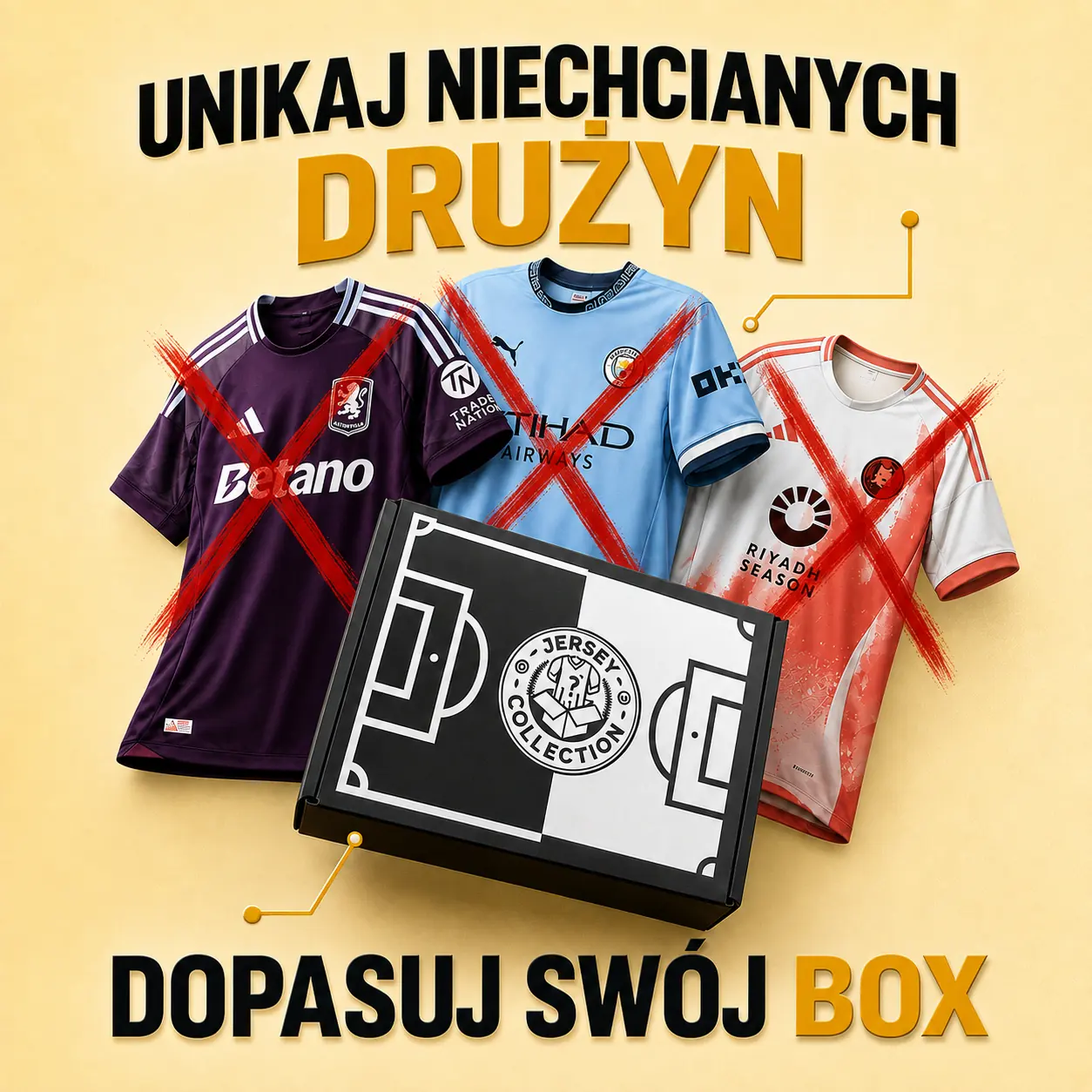 Kopia Mystery Box z koszulką piłkarską Top 5 Lig 26/27 - obrazek 3