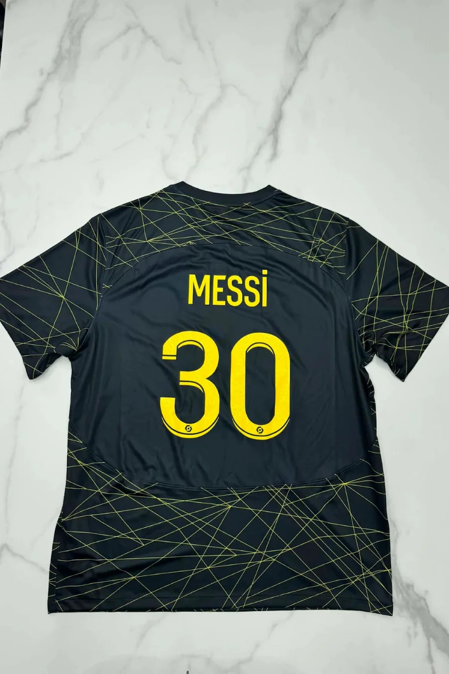 Mystery Box Piłkarski – koszulka PSG z nazwiskiem Messi 30 otrzymana przez klienta Jersey Collection
