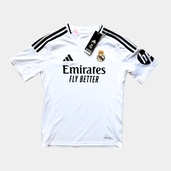Real Madryt Komplet Domowy 2024/25 Dziecięcy Adidas Nowy Metka (wada)