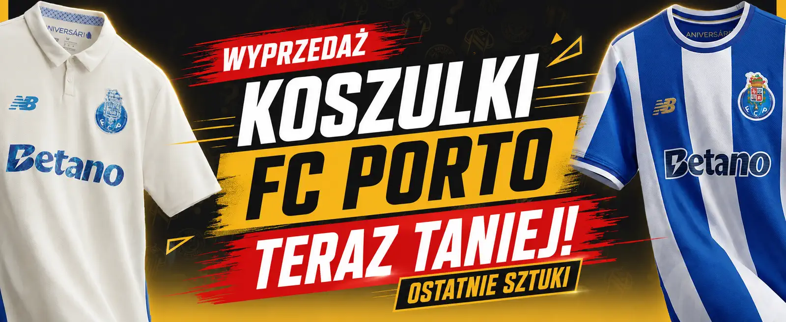 Koszulki FC Porto na wyprzedaży – teraz taniej, ostatnie sztuki