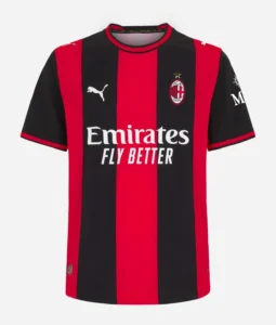 Domowa koszulka AC Milan 2026/27 Puma – czerwono-czarny model w szerokie pasy 