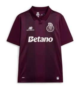 Wyjazdowa koszulka FC Porto 2026/27 New Balance – bordowy model z kołnierzykiem