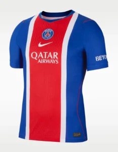 Domowa koszulka Paris Saint-Germain 2026/27 Nike – niebieska z czerwono-białym pasem