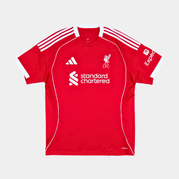 Liverpool FC koszulka domowa 2025/26 adidas przód