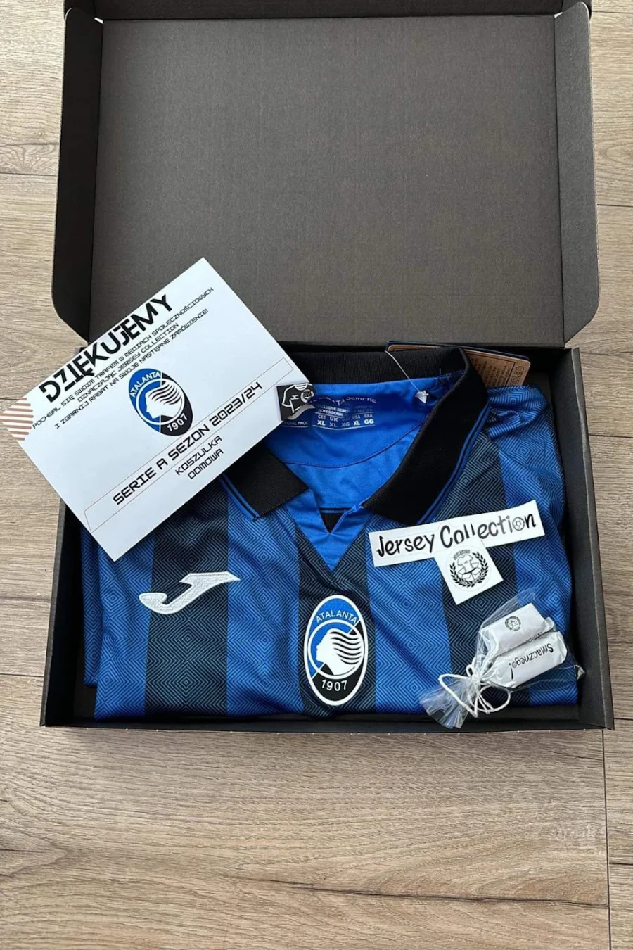 Mystery Box Piłkarski – oryginalna koszulka Atalanty Home 2023/24 z Mystery Boxa