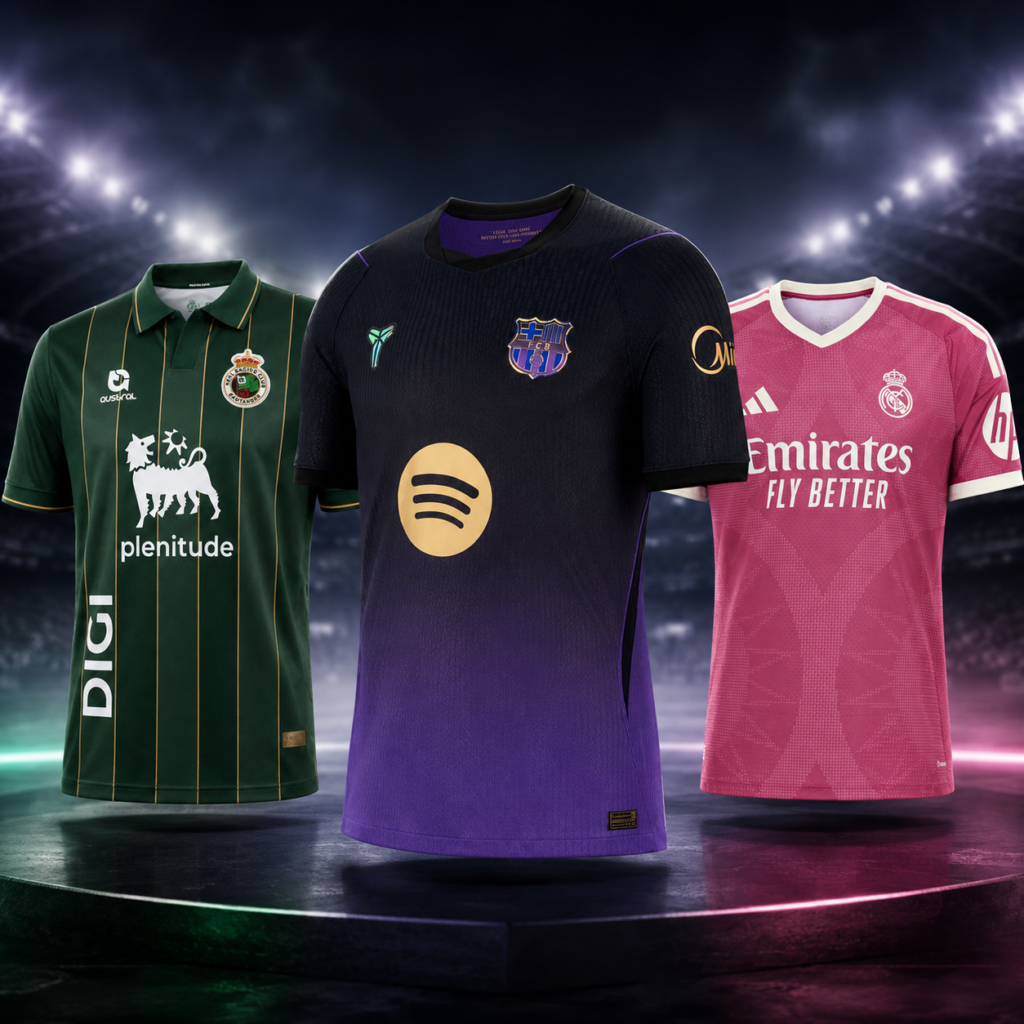Najładniejsze koszulki La Liga 2026/27 – ranking TOP 10 z Barceloną, Realem Madryt i Atlético Madryt