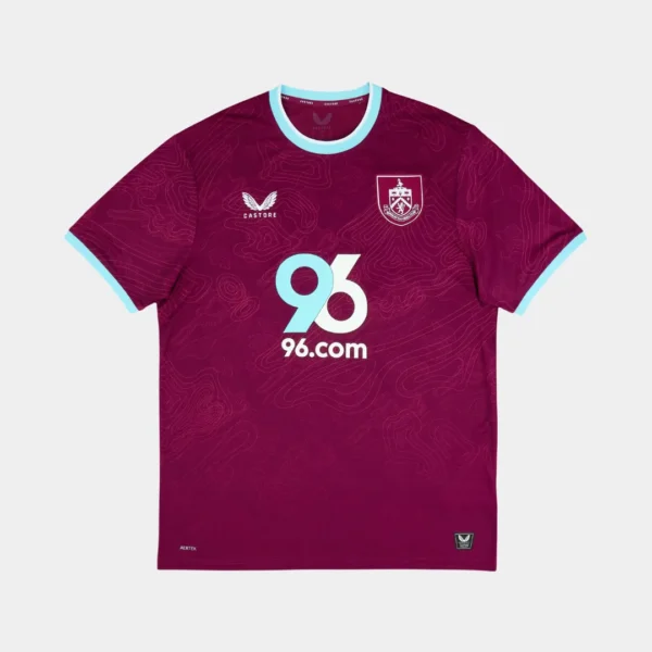 Burnley FC Koszulka Domowa 2025/26 Castore Nowa bez Metki